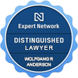 Expert Network Distinguished Lawyer, Wolfgang R Anderson