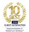 American Institute of Family Law Attorneys-10 Best Client Satisfaction 2016 | H. Michael Finesilver (f/k/a Fields)