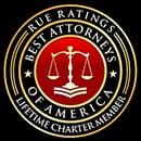 Rue Ratings, Best Attorneys of America | Lifetime Charter Member