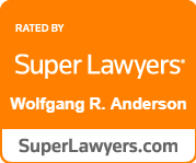 Rated By Super Lawyers Wolfgang R. Anderson SuperLawyers.com